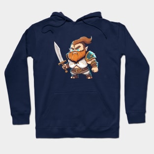 dnd dwarf warrior Hoodie